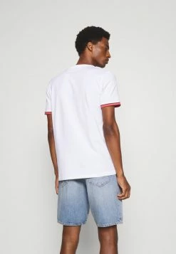 Top 10 ❤️ Selected Homme SLHREGPAT O NECK TEE - T-shirt Imprimé - White 🎉 -Selected Homme Soldes Boutique d6da6fdc73c849a08a2f17f2c0295c76