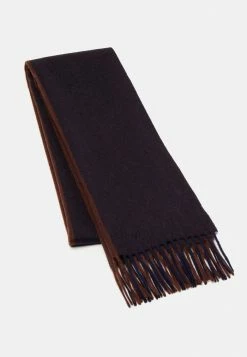 Promo 🎉 Selected Homme SLHTOPE STRIPE SCARF - Écharpe - Dark Navy 🤩