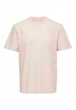 Remise ✨ Selected Homme STEHKRAGEN RELAXED FIT - T-shirt Basique - Silver Pink ⌛ -Selected Homme Soldes Boutique d8515d387c6b46e3bc7065cd8f36fbfd