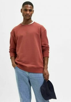 Top 10 ✔️ Selected Homme Sweatshirt - Marsala 🛒 -Selected Homme Soldes Boutique db5bb38f925b4f60b49a8578a3ca251d