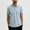 Meilleure vente 😀 Selected Homme REGULAR FIT - Polo - Celestial Blue 🌟