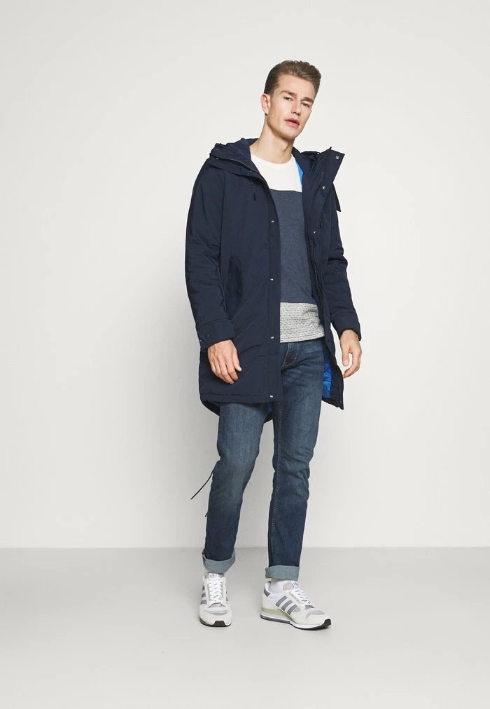 Bon marché 💯 Selected Homme SLHSUST ICONICS FISHTAIL - Parka - Navy Blazer 👍 2 Bon marché 💯 Selected Homme SLHSUST ICONICS FISHTAIL - Parka - Navy Blazer 👍 – Image 2