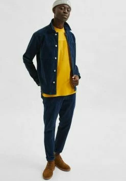 Offres ⌛ Selected Homme Jean Droit - Blue Indigo 🔥 -Selected Homme Soldes Boutique dbd765a16492417ba1144c38a377ca30