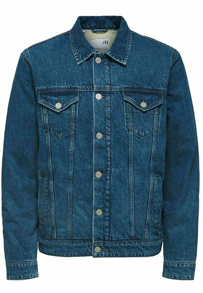 Remise ✨ Selected Homme KLASSISCH - Veste En Jean - Medium Blue Denim 😍 6 Remise ✨ Selected Homme KLASSISCH - Veste En Jean - Medium Blue Denim 😍 – Image 6