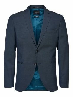 Le moins cher 🥰 Selected Homme Blazer - Medium Blue Melange ✨ -Selected Homme Soldes Boutique dd7939a1005f434e9c29d8a8594c3fd3