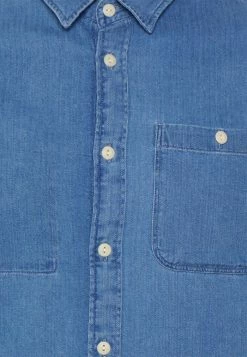 Promo 😍 Selected Homme SLHREGTALON - Chemise - Medium Blue Denim 🎉 -Selected Homme Soldes Boutique de0ae4f99a56482784e1a44f7b51e021