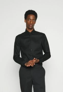Coupon ⭐ Selected Homme SLHSLIMNEW MARK 👚 SHIRT - Chemise Classique - Black 🎁