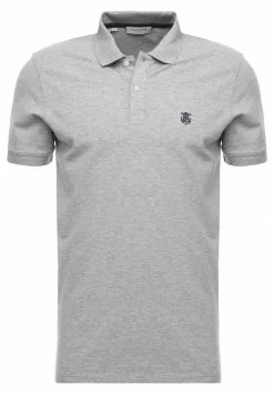 Le moins cher 🤩 Selected Homme SLHARO EMBROIDERY - Polo - Medium Grey Melange 🔥 -Selected Homme Soldes Boutique de61b811c0574f7d9317760bcbfdba74