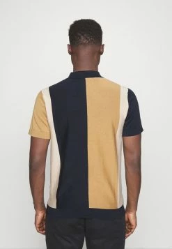 Meilleure vente 🔔 Selected Homme MASON BLOCK - Polo - Incense/oatmeal/sky Captain 💯 -Selected Homme Soldes Boutique deded42873864ef9a238147cda8ad79b