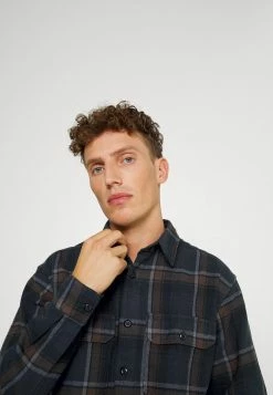 Offres ⭐ Selected Homme SLHLOOSEALFRED OVERSHIRT CHECK - Chemise - Demitasse 🔥 -Selected Homme Soldes Boutique df001cd93dc941cc9740ed0041b3f46e