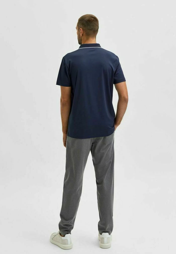 Acheter 💯 Selected Homme KURZÄRME - Polo - Navy Blazer ❤️ 3 Acheter 💯 Selected Homme KURZÄRME - Polo - Navy Blazer ❤️ – Image 3