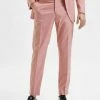 Meilleur prix 🧨 Selected Homme SLIM FIT - Chino - Ash Rose 👏