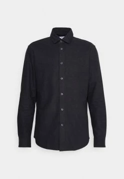 De gros 😉 Selected Homme SLHRELAX SNAP - Chemise - Medium Grey Melange 🧨 -Selected Homme Soldes Boutique e2032a0681b3453d86646a9342d1b183