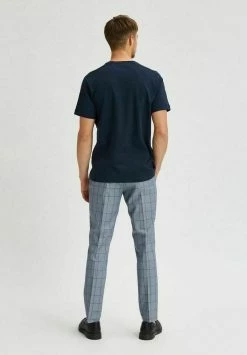 Meilleur prix 🛒 Selected Homme INTERLOCK - T-shirt Imprimé - Navy Blazer 👍 -Selected Homme Soldes Boutique e28d49ec936648a2bee4f85da5e4a8a3