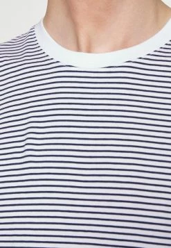 Meilleure vente ✨ Selected Homme SLHNORMAN - T-shirt Imprimé - Bright White/navy Blazer ❤️ -Selected Homme Soldes Boutique e41f5def6eea4f578cbfca3d51f4670b