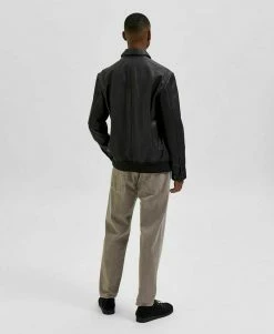 Le moins cher ✔️ Selected Homme FARBIGE - Veste En Cuir - Black ✔️ 6 Le moins cher ✔️ Selected Homme FARBIGE - Veste En Cuir - Black ✔️ -Selected Homme Soldes Boutique e42ccb9690ba4bed9341aad6f8c5121c