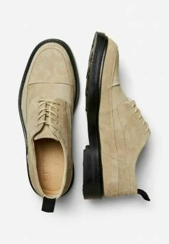 Le moins cher ✨ Selected Homme Chaussures à Lacets - Sand 👏 -Selected Homme Soldes Boutique e4caaf6c69fe429fb8cdeef90fa4e9b1