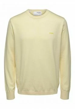 Meilleure affaire 🔔 Selected Homme LANGÄRMELIGER - Pullover - Lemon Icing 💯 -Selected Homme Soldes Boutique e4d7c078ce454c6e9bdee723a9a3c153