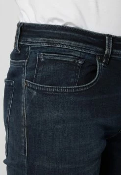 Nouveau ⭐ Selected Homme Jean Slim - Dark Blue 😉 -Selected Homme Soldes Boutique e4fbe879f5874485bca50f565e5bd66b