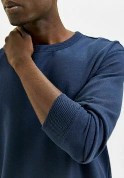 Coupon 💯 Selected Homme RUNDHALSAUSSCHNITT - Sweatshirt - Maritime Blue 🎉 -Selected Homme Soldes Boutique e53592468a5d4e4da3dd90574124c11a
