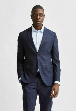 Remise 🔔 Selected Homme KOMFORTSTRETCH FENSTERKARO - Blazer - Dark Blue 👏