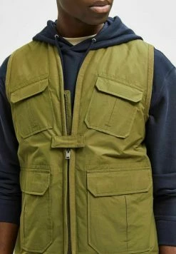 Coupon 🎉 Selected Homme TAKTISCHE - Veste Sans Manches - Winter Moss 🎉 -Selected Homme Soldes Boutique e69b26bf487747369d43720c57252f63