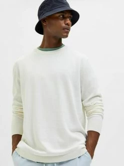 Coupon 🧨 Selected Homme LANGÄRMELIGER - Pullover - Cloud Dancer ✨ -Selected Homme Soldes Boutique e6f6aeca6ef14f39b5528d1d299a2a75