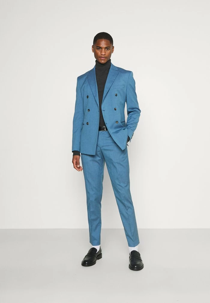 Sortie 🥰 Selected Homme SLHSLIM DAXLOGAN - Costume - Heritage Blue 🔥 2 Sortie 🥰 Selected Homme SLHSLIM DAXLOGAN - Costume - Heritage Blue 🔥 – Image 2