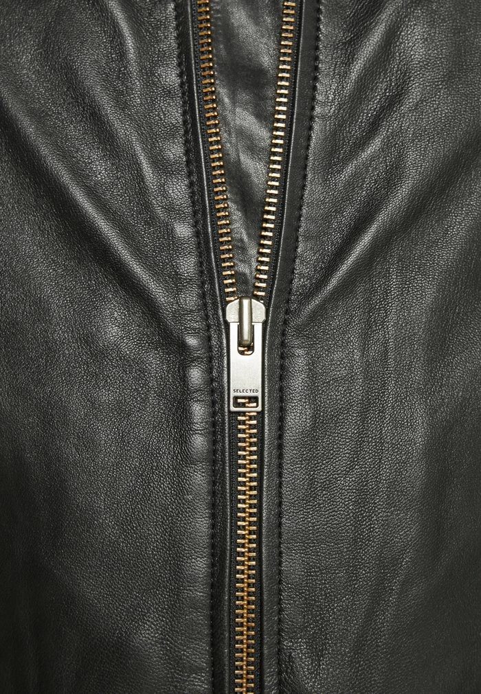 Grosses soldes 👍 Selected Homme SLHICONIC - Veste En Cuir - Black 🥰 9 Grosses soldes 👍 Selected Homme SLHICONIC - Veste En Cuir - Black 🥰 – Image 9