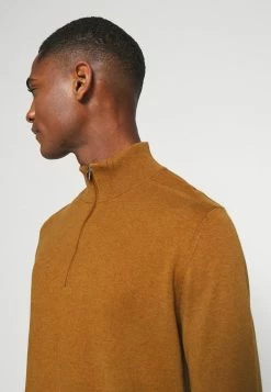 Budget 😍 Selected Homme SLHBERG HALF ZIP - Pullover - Wood Thrush 🎉 -Selected Homme Soldes Boutique e93d25ed4a294b7bb488a2e6aca4449b