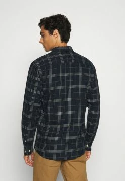 Top 10 🌟 Selected Homme SLHSLIMFLANNEL - Chemise - Dark Blue/grey ❤️ -Selected Homme Soldes Boutique e9a3b30657a543c38d85267172d314a4