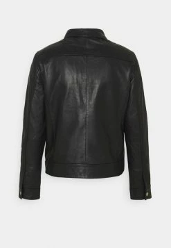 Budget ✨ Selected Homme SLHICONIC BLOUSON - Veste En Cuir - Black 😍 -Selected Homme Soldes Boutique ea058b3213434fb4b81987fc22ea7fe0