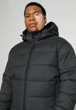 Bon marché 🌟 Selected Homme SLHBERGEN PUFFER - Veste D'hiver - Dark Grey Melange 🌟 -Selected Homme Soldes Boutique ea3266adbfb24f129f120efb79e5086a