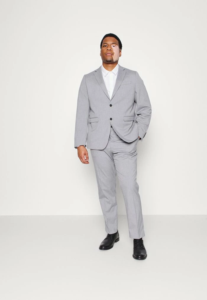 Tout neuf ✨ Selected Homme SLHMYLOLOGAN - Costume - Light Grey Melange 🤩 2 Tout neuf ✨ Selected Homme SLHMYLOLOGAN - Costume - Light Grey Melange 🤩 – Image 2