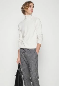 Promo 😀 Selected Homme SLHBERG ROLL NECK - Pullover - Egret Melange 🛒 -Selected Homme Soldes Boutique ecba6f0769374c22997e4ed17564bab4