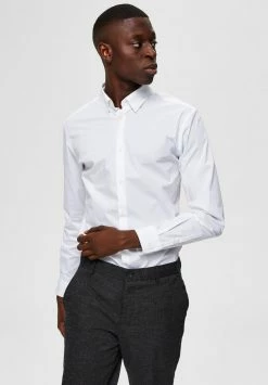 De gros ✔️ Selected Homme SLIM FIT - Chemise - Bright White 😉