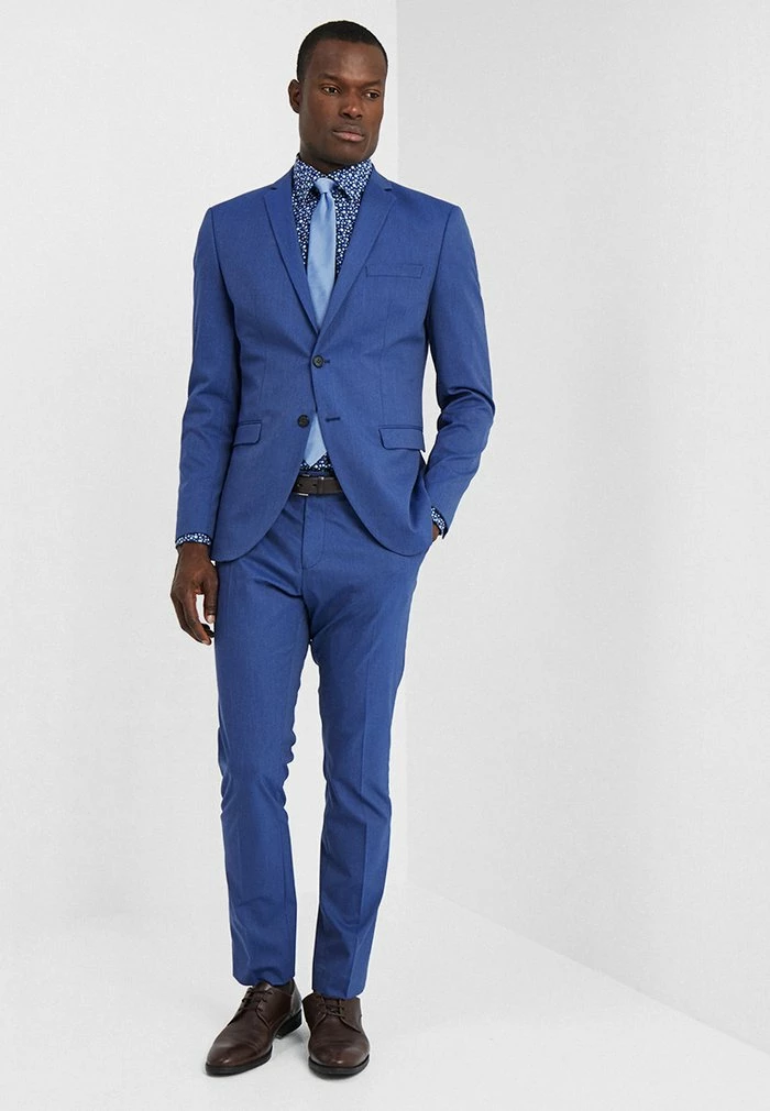 Promo 🔔 Selected Homme SLHSLIM MYLOLOGAN SUIT - Costume - Insignia Blue 👍 2 Promo 🔔 Selected Homme SLHSLIM MYLOLOGAN SUIT - Costume - Insignia Blue 👍 – Image 2