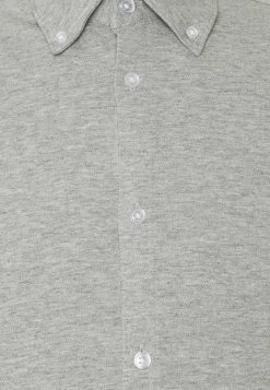 Bon marché ⌛ Selected Homme SLHSLIMOLIVER - Chemise - Medium Grey Melange 💯 -Selected Homme Soldes Boutique ece7e343da37494fa35c1496371d00d5