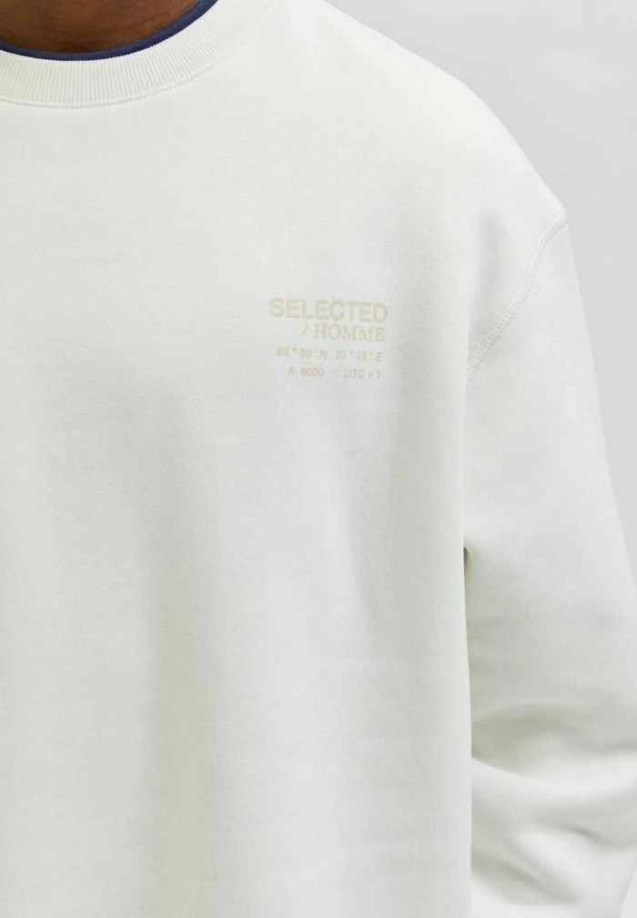 Remise ✨ Selected Homme RUNDHALS - Pullover - Egret ❤️ 5 Remise ✨ Selected Homme RUNDHALS - Pullover - Egret ❤️ – Image 5