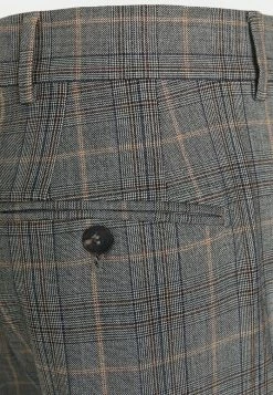 Grosses soldes ⭐ Selected Homme SLHSLIM MYLOLOGAN SUIT - Costume - Light Gray/multi 😀 -Selected Homme Soldes Boutique ed39efff61534fdf8a3a2056e30b1e77