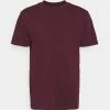 Nouveau ✔️ Selected Homme SLHRELAXCOLMAN O NECK - T-shirt Basique - Winetasting 🎁