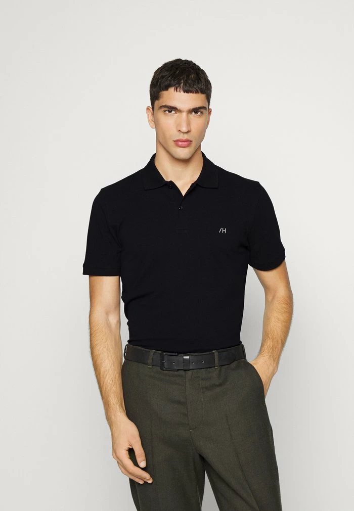 Promo 🥰 Selected Homme SLHAZE - Polo - Black 🎁 1 Promo 🥰 Selected Homme SLHAZE - Polo - Black 🎁
