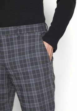 Acheter ✨ Selected Homme SLHMYLOLOGAN CHECK SUIT - Costume - Dark Grey Melange/light Blue 🎁 -Selected Homme Soldes Boutique eec290919cbc479ea3b973e931bcbd0c