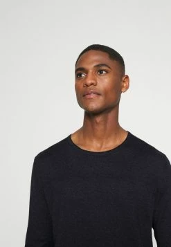 Coupon 🥰 Selected Homme SLHROME LS CREW NECK G NOOS - Pullover - Dark Sapphire 🛒 -Selected Homme Soldes Boutique eefd98db46c0416da96785789e9ee824