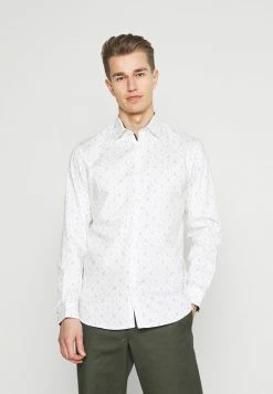 Nouveau ✨ Selected Homme SLHSLIMNEW MARK - Chemise - Star White 😀