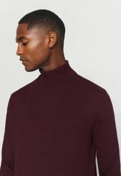 Vente flash 👏 Selected Homme SLHBERG ROLL NECK - Pullover - Winetasting Melange 🔥 -Selected Homme Soldes Boutique ef52499df59b4a989a60aa6a4cc1e8b4