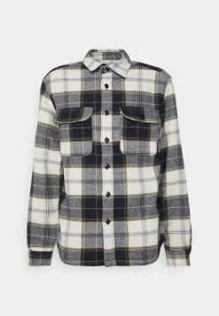 Top 10 😉 Selected Homme SLHLOOSEKELLEN OVERSHIRT - Veste Mi-saison - Dark Blue 🎉 -Selected Homme Soldes Boutique effed2579d7441c1b6b2a87d64eb5fb0