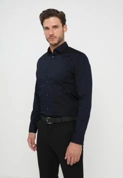 Nouveau 🌟 Selected Homme SLHSLIMBROOKLYN - Chemise Classique - Navy Blazer 🧨