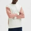 Bon marché 😉 Selected Homme ZWEIFARBIGE - Sweatshirt - Ash Rose 🎁