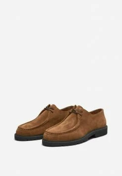 Vente flash ⌛ Selected Homme Chaussures à Lacets - Cognac ❤️ -Selected Homme Soldes Boutique f1d7ebdc8bcf4100876d060ced8910bd